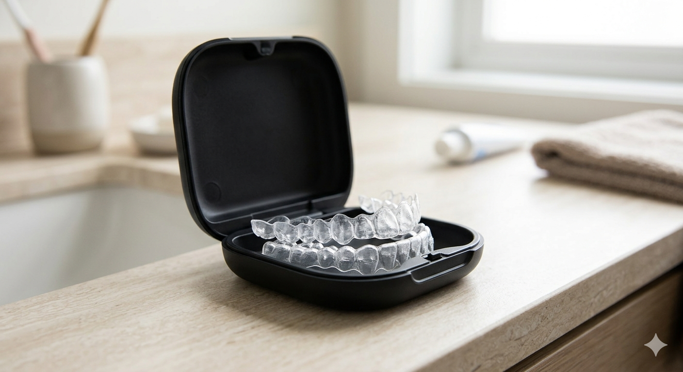 Aligneurs invisibles transparents Invisalign Oralign Spark — Tunis